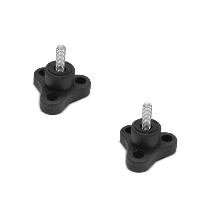 Kit com 2 Manípulo Macho M6 Preto para Extensor de Caçamba Gtnox Kit com 2 Manípulo Macho M6 Preto para Extensor de Caçamba Gtnox