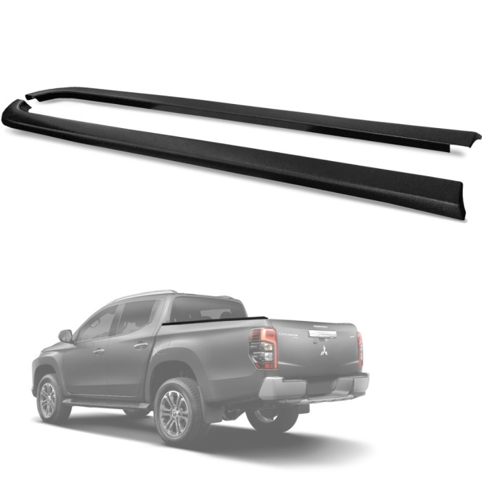 Protetor de Borda L200 Triton Sport 2017 a 2025 Lateral Caçamba Protetor de Borda L200 Triton Sport 2017 a 2025 Lateral Caçamba